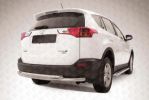 Иконка:Защита заднего бампера d57+ d57 двойная радиусная Toyota RAV 4 2013.