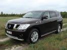 Иконка:Защита бампера Nissan Patrol (Y62) 2010.