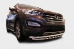 Иконка:Защита бампера Hyundai Santa Fe 2013.