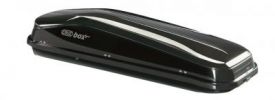 Иконка:Cruzbox EASY 530 Glossy Black пластиковый багажник-бокс черный 185х99х31, креплениe -  Quick .