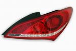 Иконка:Задние светодиодные фары для Hyundai Genesis Coupe "Red/Clear" Hyundai Genesis Coupe.